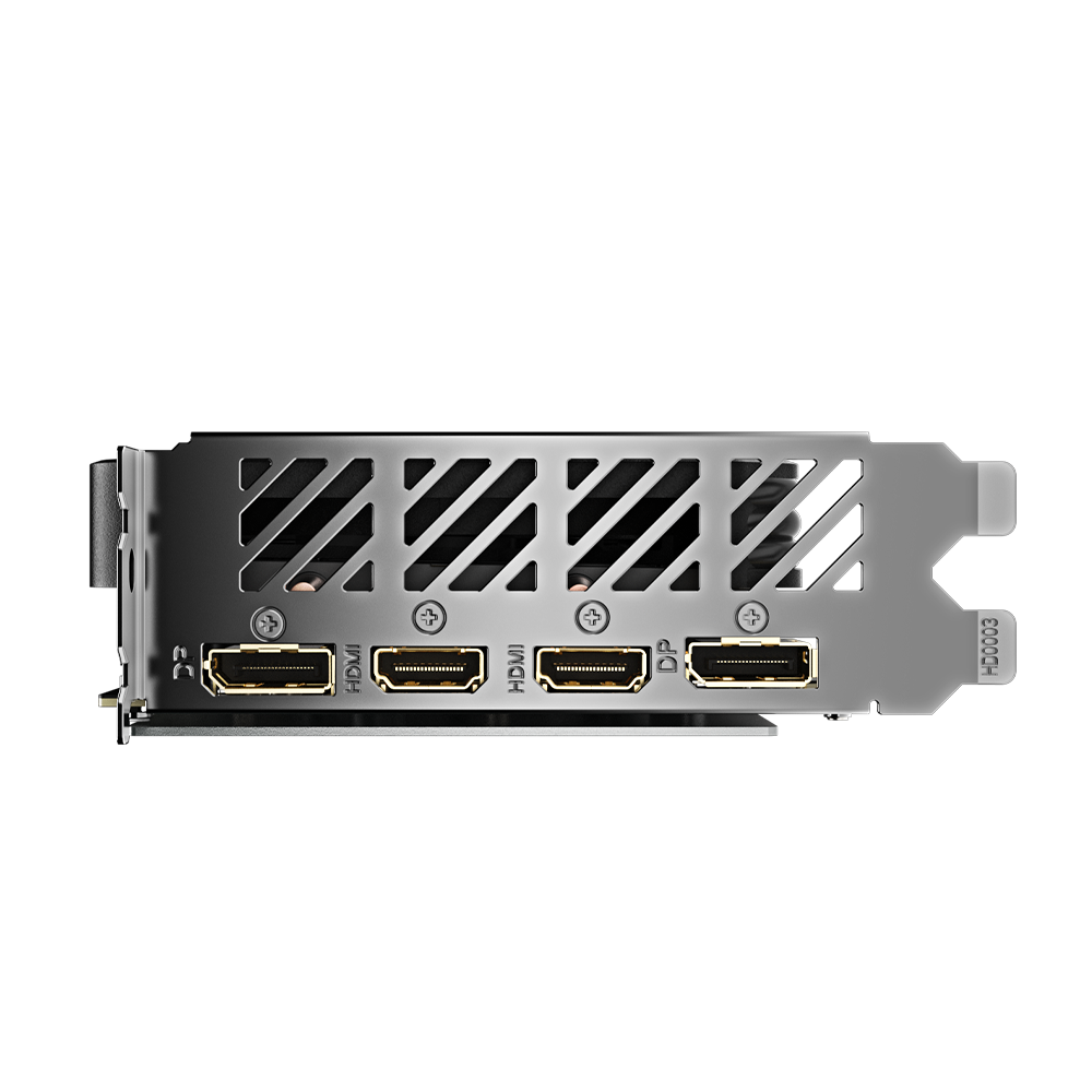 NVIDIA DLSS 3,4th Gen Tensor Cores, 3rd Gen RT Cores, 8GB GDDR6 128bit, WF, RGB Fusion, Dual Bios, protect metal blk plate