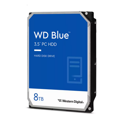 WD BLUE/8TB/5640RPM/SATA 6Gb/s/256MB CACHE/3.5"/ 2YRS