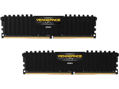 Corsair Vengeance LPX 32GB (2x16GB) DDR4 3600MHz C18 Black Heat Spreader XMP 2.0 Desktop Gaming Memory