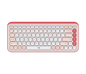 Logitech POP Icon Keys wireless keyboard - Rose