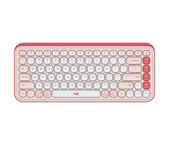 Logitech POP Icon Keys wireless keyboard - Rose