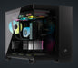 Corsair 2500X Tempered Glass mATX, ATX Mid-Tower, Black Dual Chamber Case