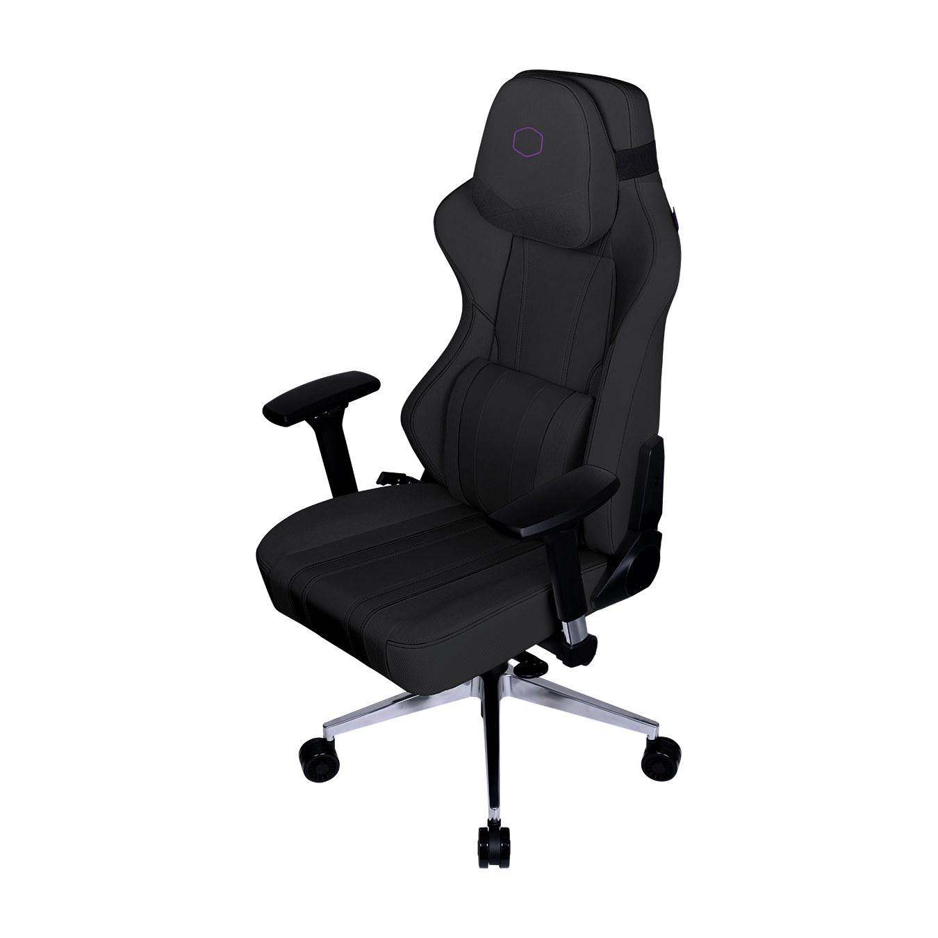 Caliber X2C Gaming Chair COOL-IN Edition, Black Colour, COOL-IN Tech, Designed for Ultra Comfort and Style, Large Size, Aluminum 4D Armrest, Metal Fra