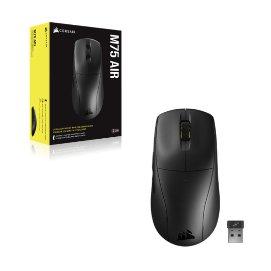 M75 AIR WIRELESS Ultra-Lightweight Gaming Mouse Black (AP)