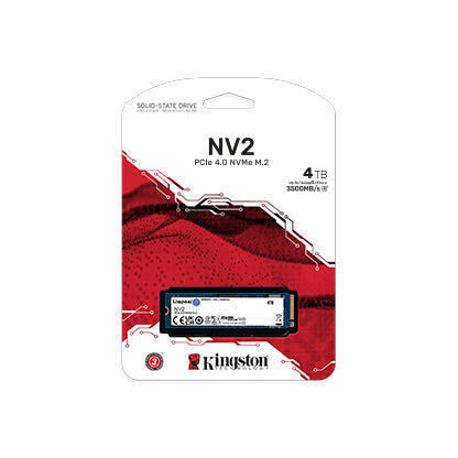 Kingston SNV2S NV2 4TB PCIe 4.0 NVMe M.2 2280 SSD