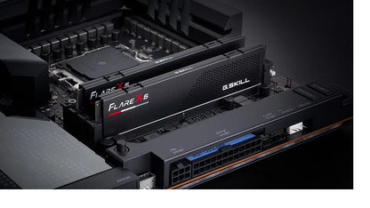 G.SKILL F5-6000J3636F16GX2-FX5 32GB (2 x 16GB)/ DDR5 6000 MT/s/ Timings 36-36-36-96/ Voltage 1.35V/ Flare X5