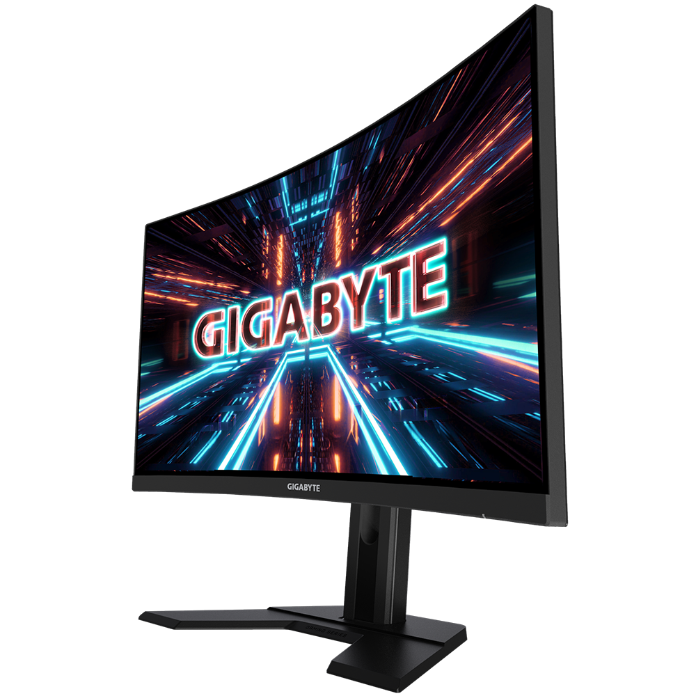 G27QC-A Gaming Monitor, 27" VA 1500R/2560 x 1440 (QHD)/8 bits/1ms (MPRT)/165Hz/88% DCI-P3/132% sRGB/HDMI 2.0 x2, DP 1.2 x1 (HDR)