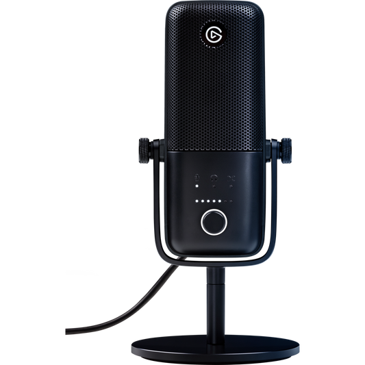 Elgato Wave 3 Premium USB Condenser Microphone and Digital Mixing Solution, Anti-Clipping Technology, Capacitive