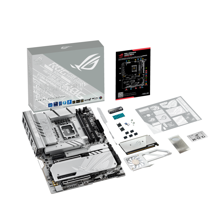 ROG MAXIMUS Z890 APEX/ATX/INTEL LGA1851/2x DDR5 DIMM max 96GB/Max 9600MHz/2x PCIE5.0(CPU), 2xPCIE4.0(Chipset x4/x4)/4x M.2 (CPU), 2x M.2(Chipset)