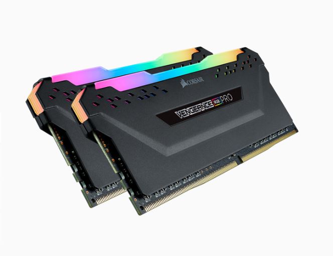 Corsair Vengeance RGB PRO 32GB (2x16GB) DDR4 3200MHz C16 Desktop Gaming Memory AMD Optimized