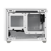 NR200, White, Mini-ITX, Steel Side Panel, 1x 120mm Fan, AIO Watercooler supported, Require SFX PSU