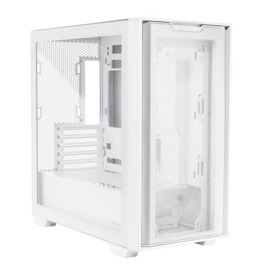 A21-ASUS-CASE-BLK - Micro-ATX/Mini-ITX, CPU Cooler Height 165mm, GPU Length 380mm, PSU Length 210mm, 1 x Headphone, 1 x Microphone, 2 x USB 3.2 Gen1