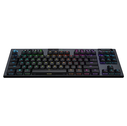 G915 TKL Tenkeyless LIGHTSPEED Wireless RGB Mechanical Gaming Keyboard Clicky