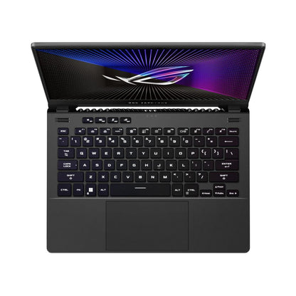 ROG Zephyrus G14 - 14" WQXGA 120hz, R9-6900HS, RX6800S, 16G*2, 1TB SSD, 1xHDMI2.0b, 2xUSB-C, 2xUSB-A, Win11-H, Sleeve, 2YR