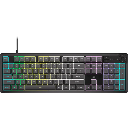 K55 CORE-Gry-RBRDME-ZND RGB Gaming Keyboard Gray