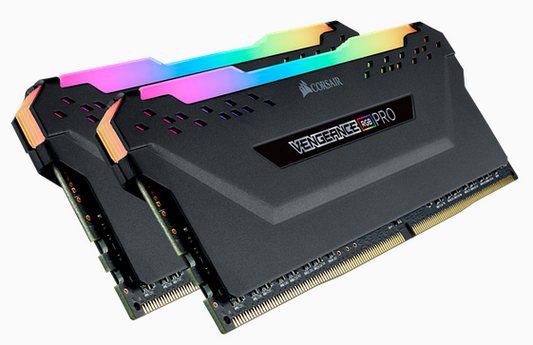 CORSAIR Vengeance RGB PRO DDR4, 3600MHz 32GB 2 x 288 DIMM, Unbuffered, 18-22-22-42, Heat spreader, RGB LED, 1.35V, XMP 2.0