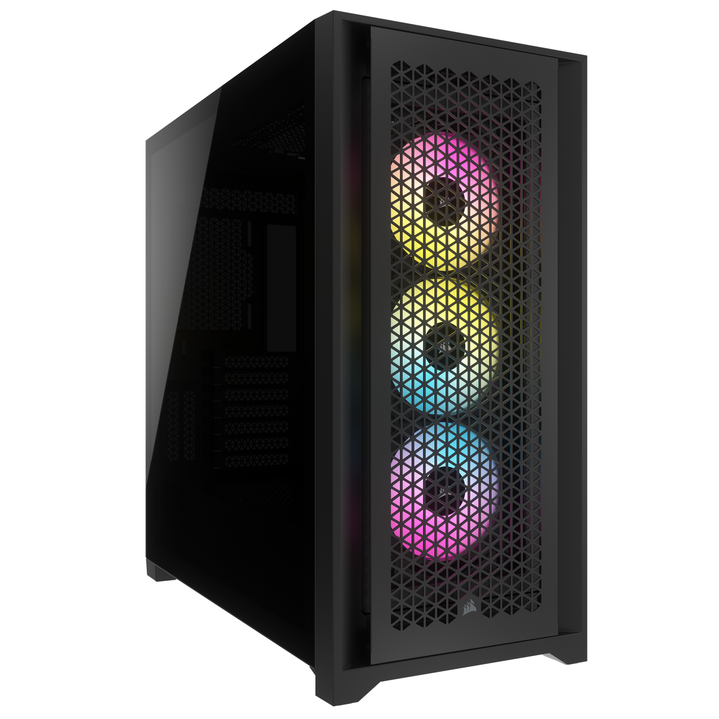 iCUE 5000D RGB AIRFLOW Tempered Glass Mid-Tower, Black