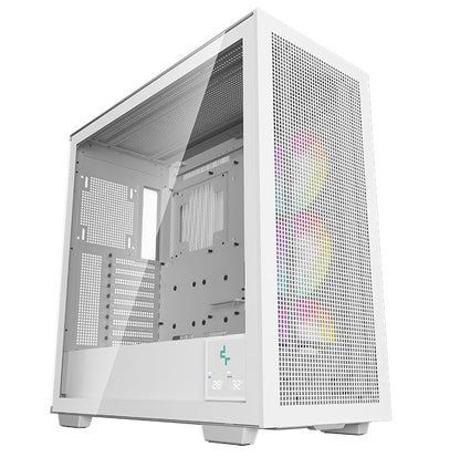 DeepCool MORPHEUS WH Modular High Airflow ATX Case , 1xPre-Installed Fans, USB3.0×4, Audio×1, Type-C×1