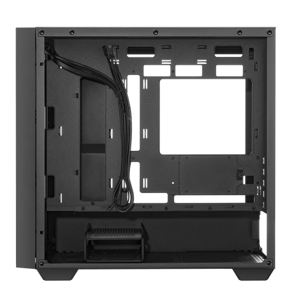 A21-ASUS-CASE-BLK - Micro-ATX/Mini-ITX, CPU Cooler Height 165mm, GPU Length 380mm, PSU Length 210mm, 1 x Headphone, 1 x Microphone, 2 x USB 3.2 Gen1