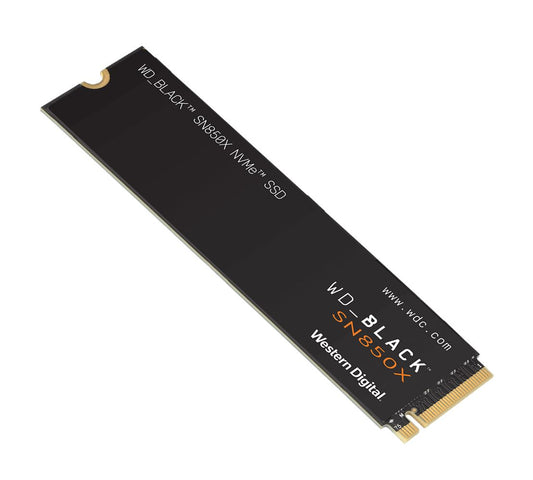 Western Digital WD Black SN850X 1TB Gen4 NVMe SSD for PS5 - 7300MB/s 6300MB/s R/W 600TBW 1100K/800K IOPS 1.75M Hrs MTBF 5yrs ~WDS100T1X0E