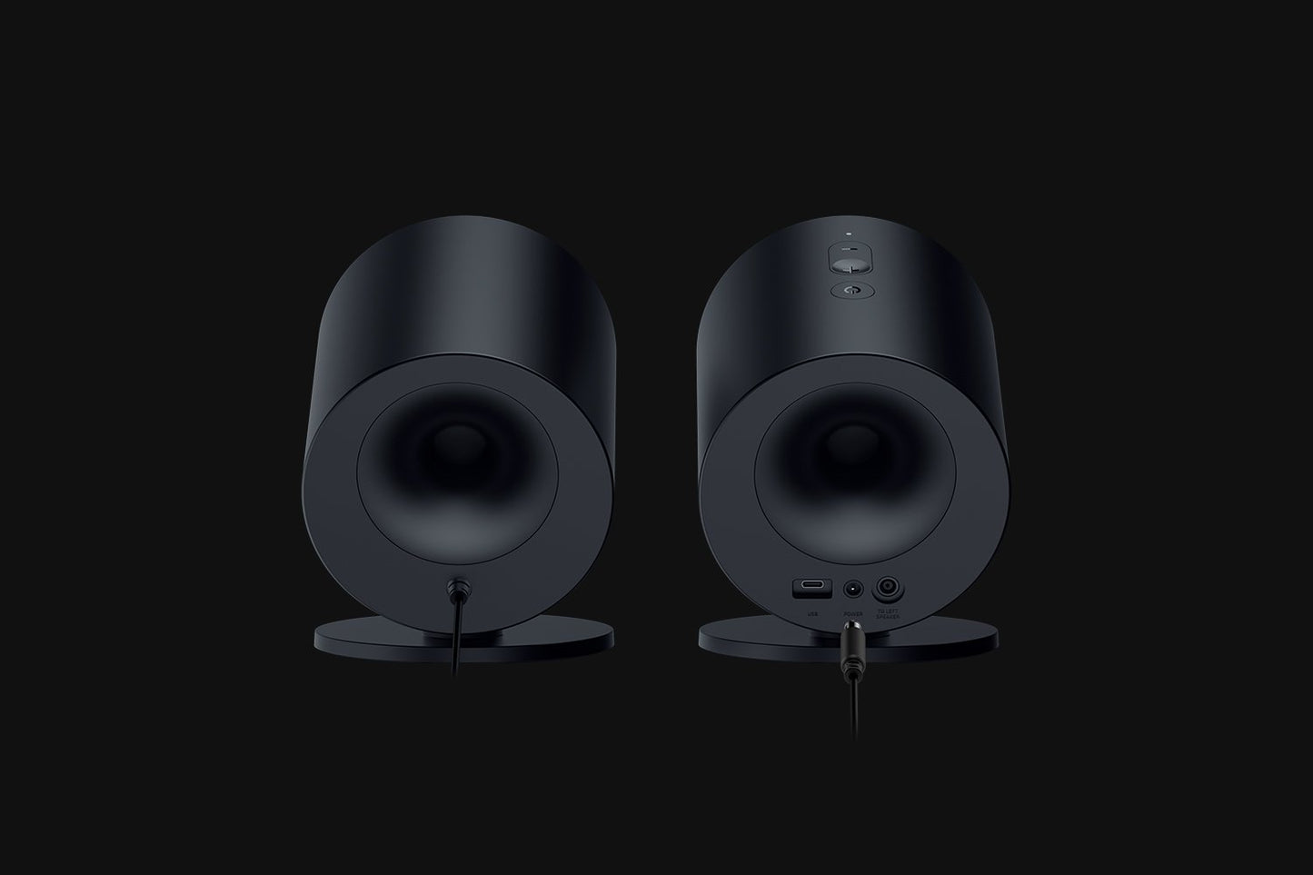 Razer Nommo V2 X-Full-Range 2.0 PC Gaming Speakers-US/CAN+AUS/NZ Packaging