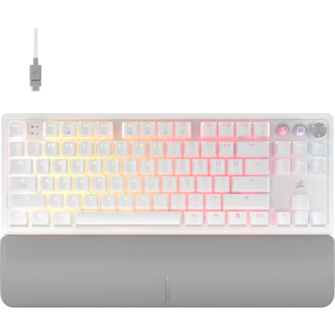 Corsair keyboard K70 PRO TKL-MGX v2-WHT