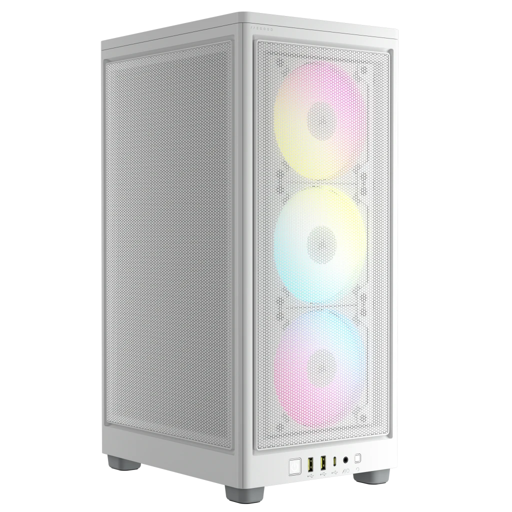 2000D RGB AIRFLOW Mini-ITX PC Case - White