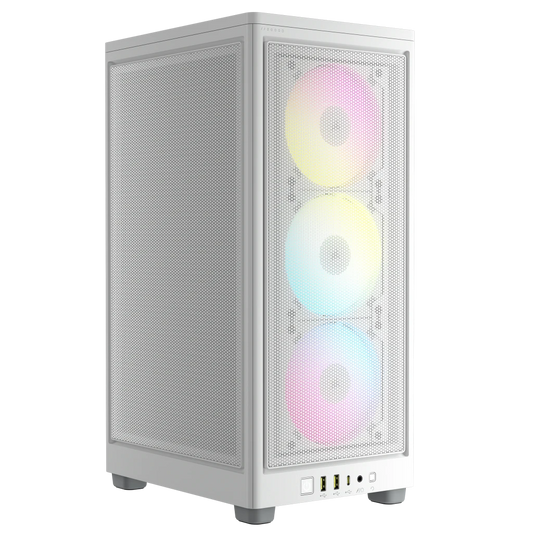 2000D RGB AIRFLOW Mini-ITX PC Case - White