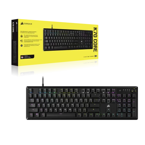 K70 CORE RGB Mechanical Gaming Keyboard Black