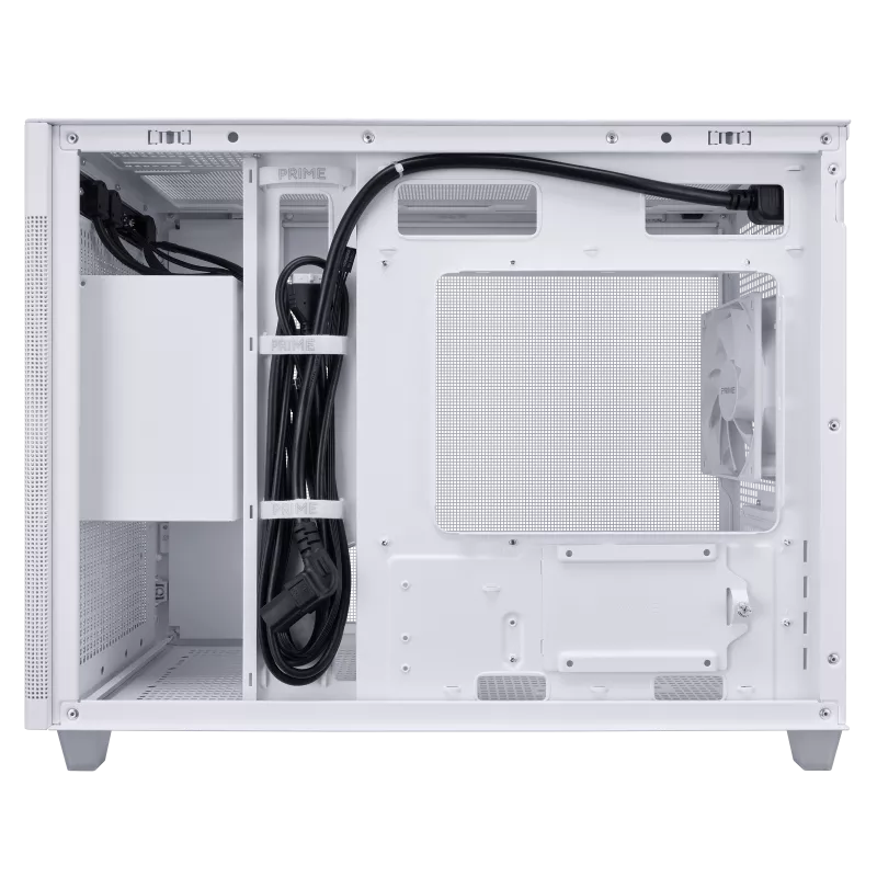 AP201-ASUS-PRIME-CASE-MESH-WHT, MB SUPPORT SIZE MATX, GPU LENGTH 338mm, COOLER HEIGHT 170mm, PSU LENGTH 180mm