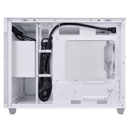 AP201-ASUS-PRIME-CASE-MESH-WHT, MB SUPPORT SIZE MATX, GPU LENGTH 338mm, COOLER HEIGHT 170mm, PSU LENGTH 180mm