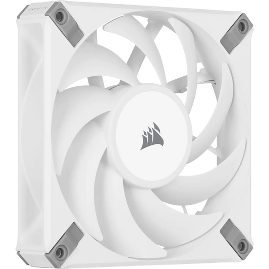 CORSAIR AF ELITE Series, AF120 ELITE WHITE, 120mm Fluid Dynamic Fan with AirGuide, Single Pack