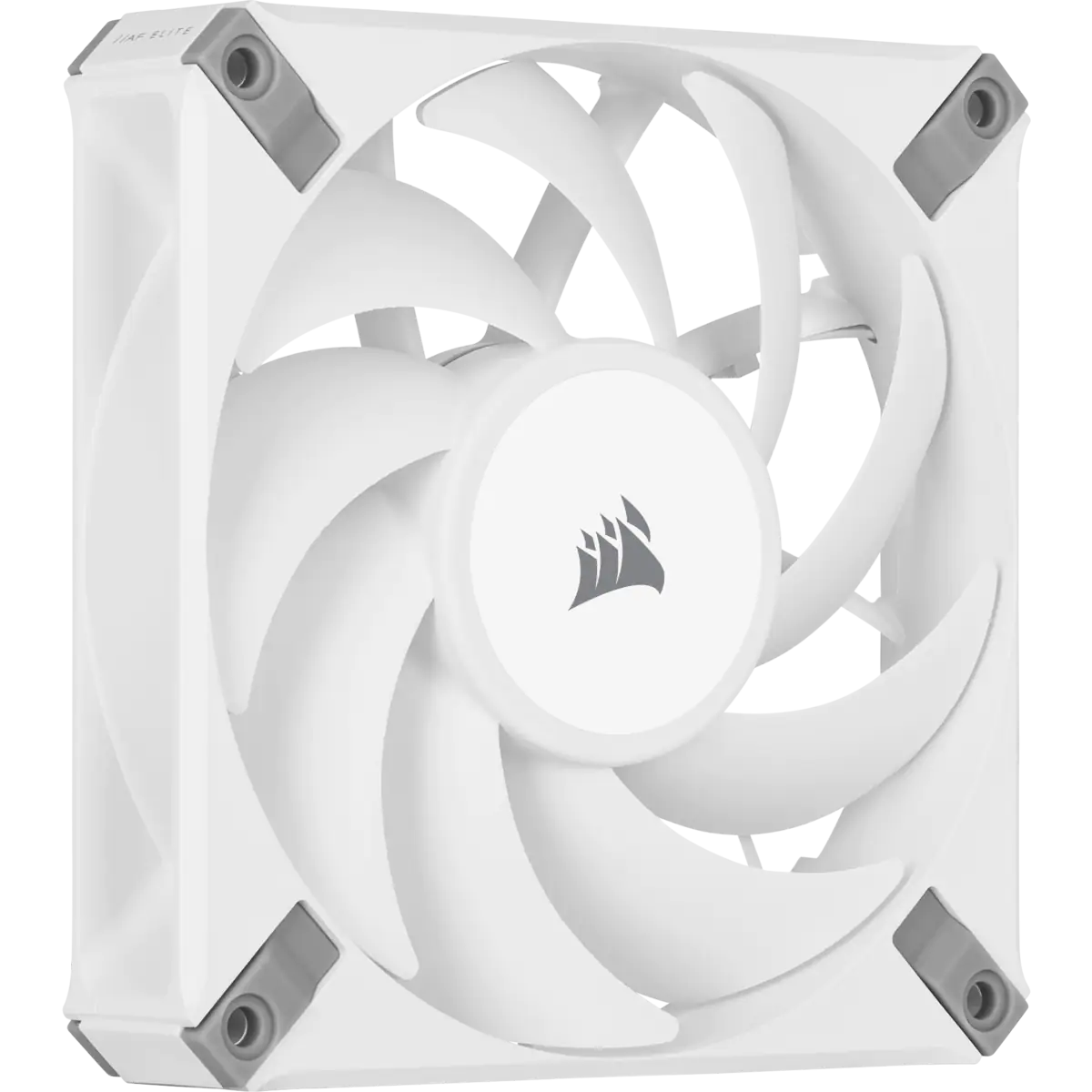 CORSAIR AF ELITE Series, AF120 ELITE WHITE, 120mm Fluid Dynamic Fan with AirGuide, Single Pack