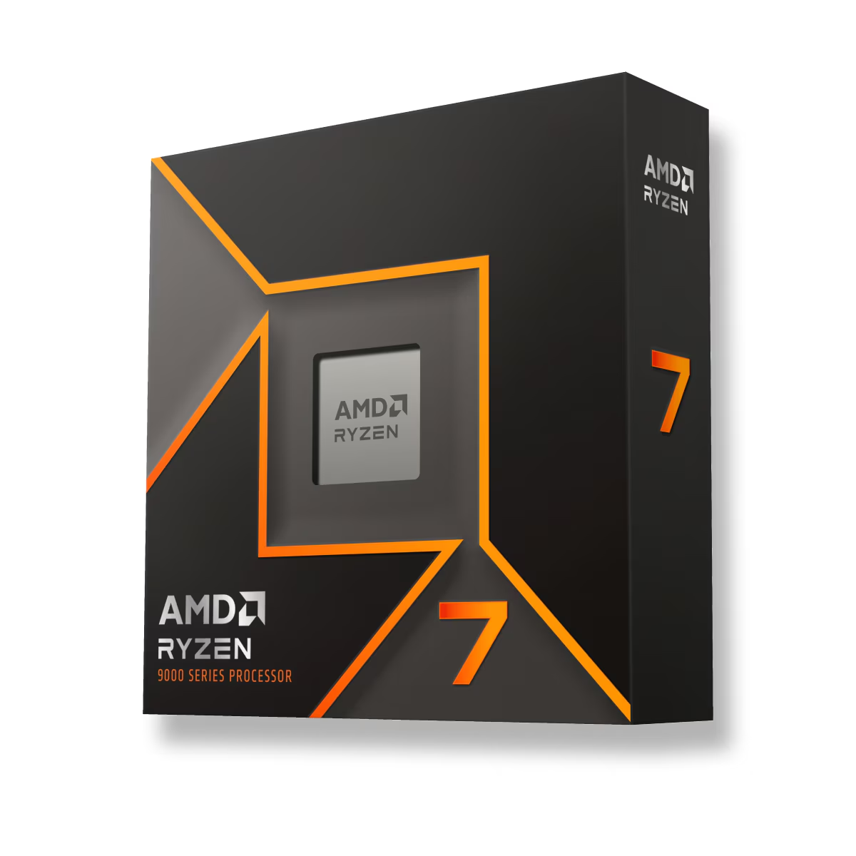 AMD Ryzen 7 9700X, 8 Cores/16Threads, 65 watts, Max Freq 5.5Ghz, 40MB Cache, WOF Radeon Graphics