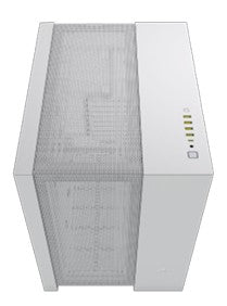 6500D Airflow Tempered Glass Mid-Tower, White