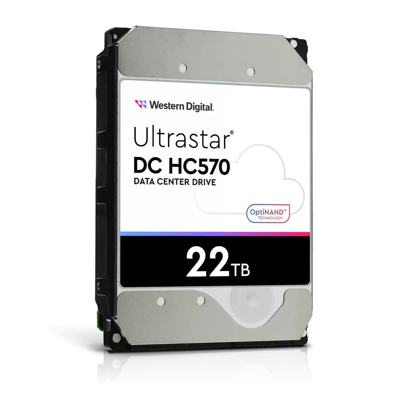 Western Digital WD 22TB Ultrastar DC HC570 SE Enterprise 3.5 inch Hard Drive, 512e/4Kn SATA 3, 7200RPM, 512MB Cache, 5y