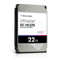 Western Digital WD 22TB Ultrastar DC HC570 SE Enterprise 3.5 inch Hard Drive, 512e/4Kn SATA 3, 7200RPM, 512MB Cache, 5y