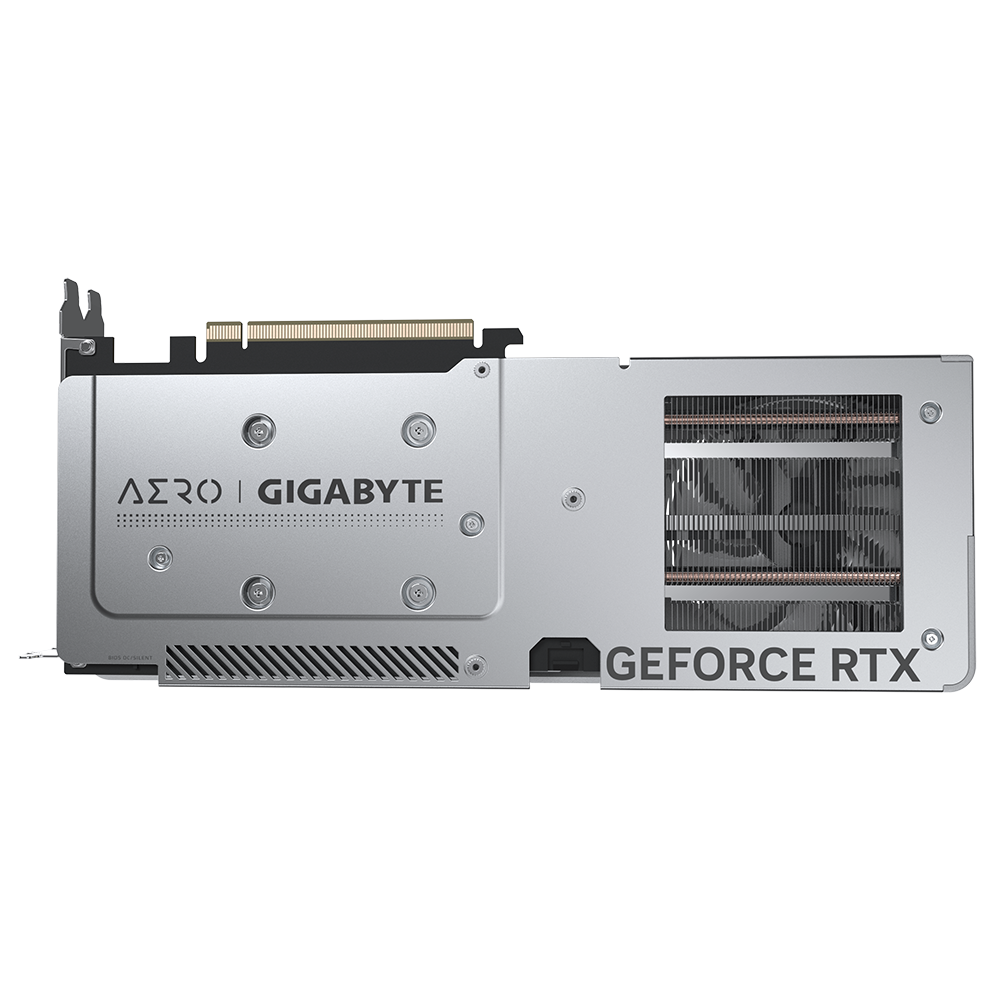 Nvidia GeForce RTX 4060 AERO OC 8G GDDR6 128 bit/2550MHz/PCI-E 4.0/Max Res 7680x4320/DisplayPort 1.4ax2 HDMI 2.1ax2