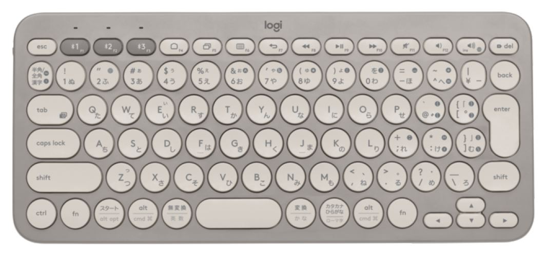 Logitech K380 Multi-Device Bluetooth Keyboard - Sand