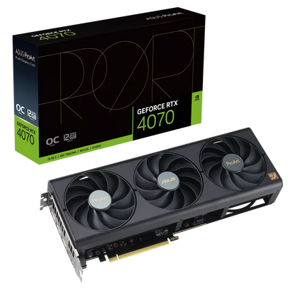 NVIDIA ASUS PROART GeForce RTX4070 OC 12G GDDR6X