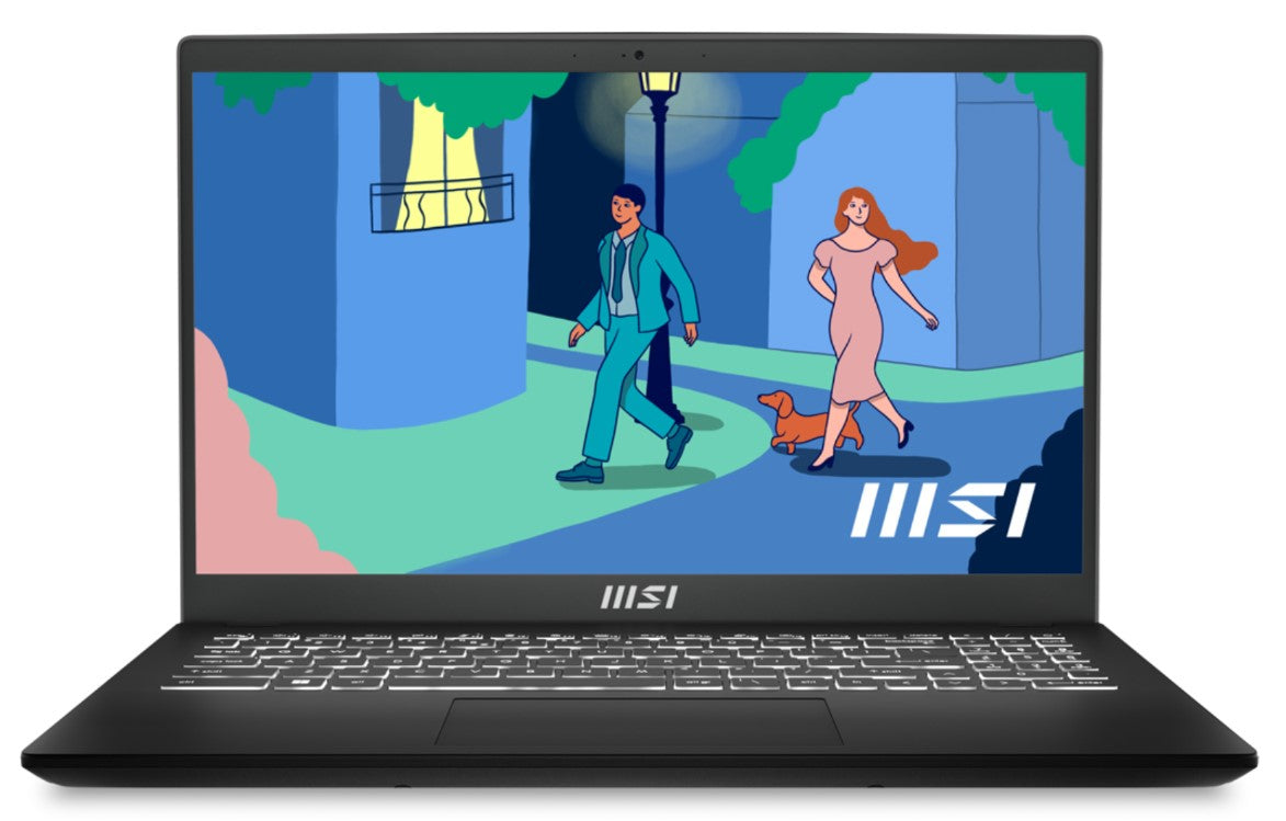 MSI Modern Series Notebook 15.6' FHD Intel Alder Lake i7-1255U DDR4 16GB 512GB SSD Windows11 Home Intel Iris Xe Graphics