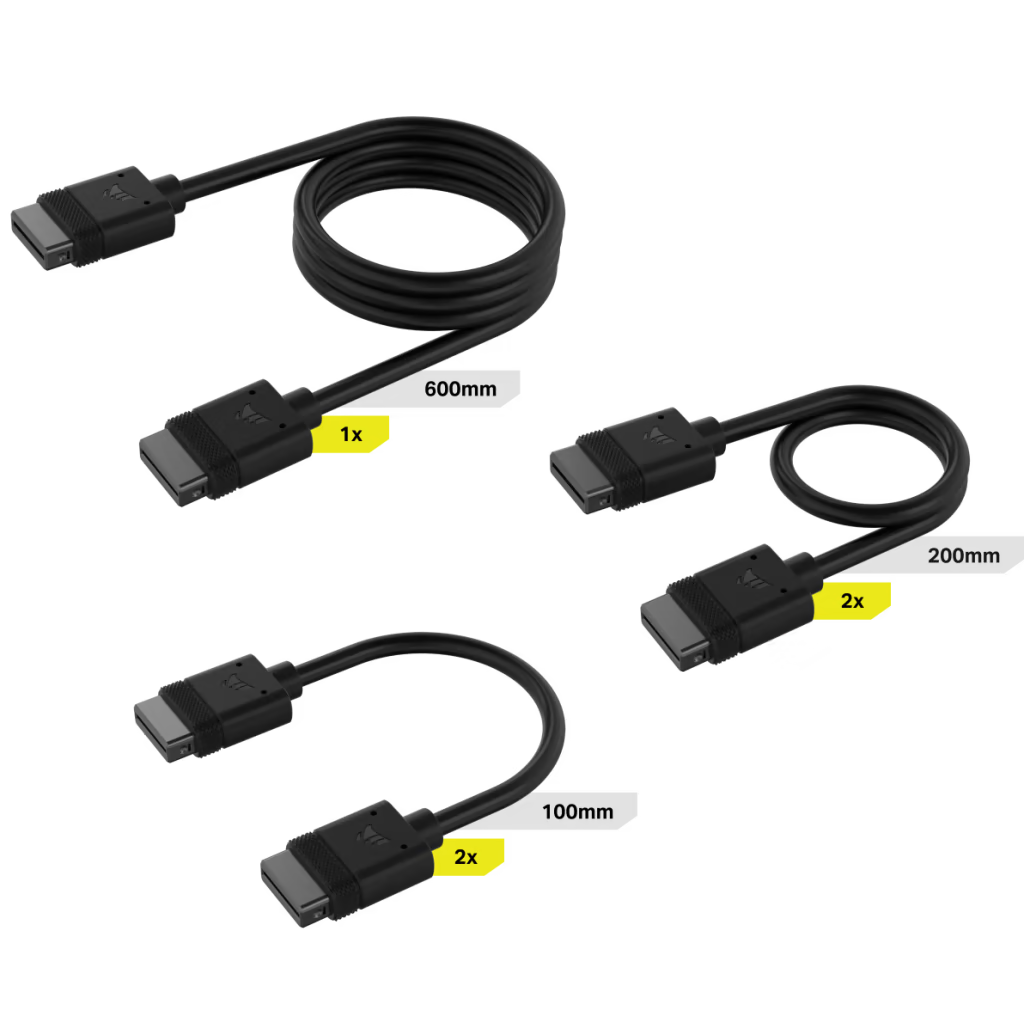 iCUE LINK Cable Kit with Straight connectors