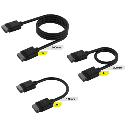 iCUE LINK Cable Kit with Straight connectors