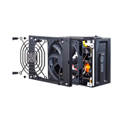 V SFX Gold 650W, Full Modular Design, Black flat cable, 100% Japanese capacitors, Compatible with ITX case and ATX case by using the bracket (included