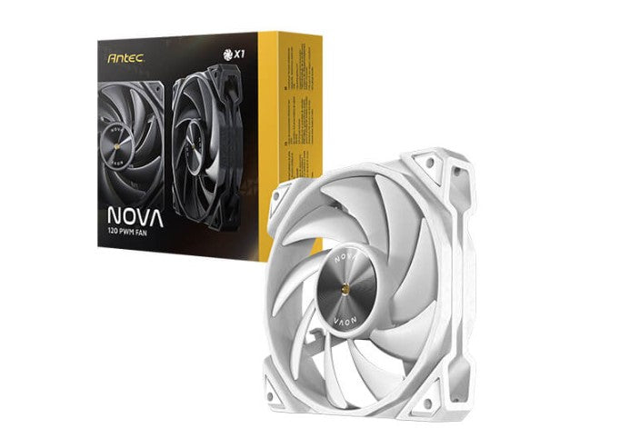 Antec Nova 120PWM Fan White with Speed Controller