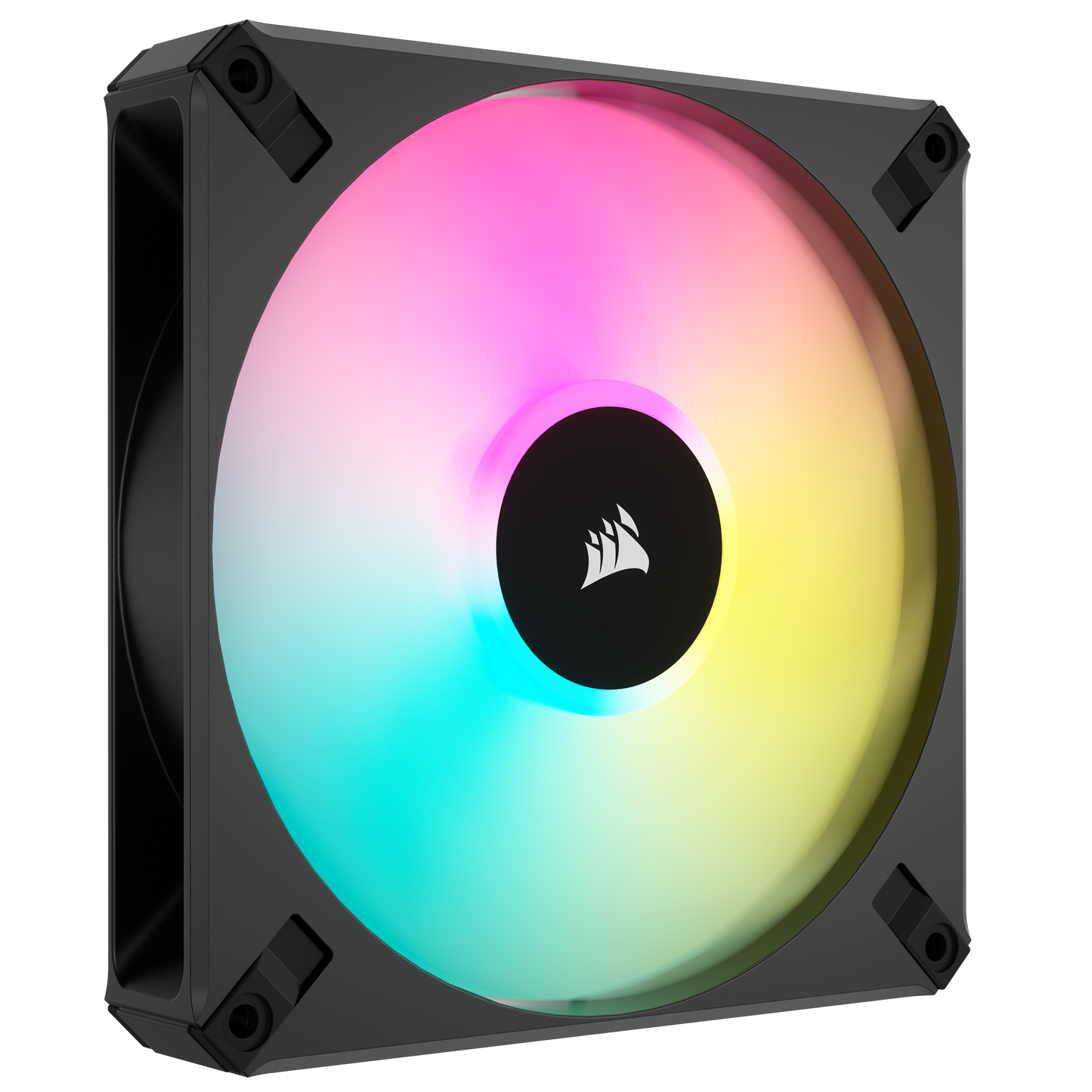 CORSAIR AF ELITE Series, AF140 RGB ELITE, 140mm Fluid Dynamic RGB Fan with AirGuide, Single Pack