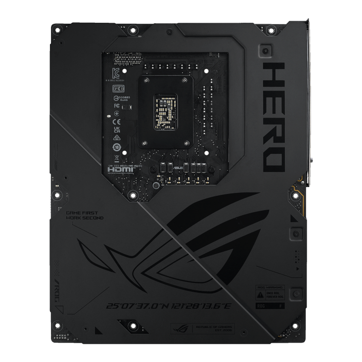 ROG MAXIMUS Z890 HERO/ATX/INTEL LGA1851/4x DDR5 DIMM max 192GB/Max 9200MHz/1x PCIE5.0(CPU), 2xPCIE4.0(Chipset x16/x1)/4x M.2 (CPU), 2x M.2(Chipset)