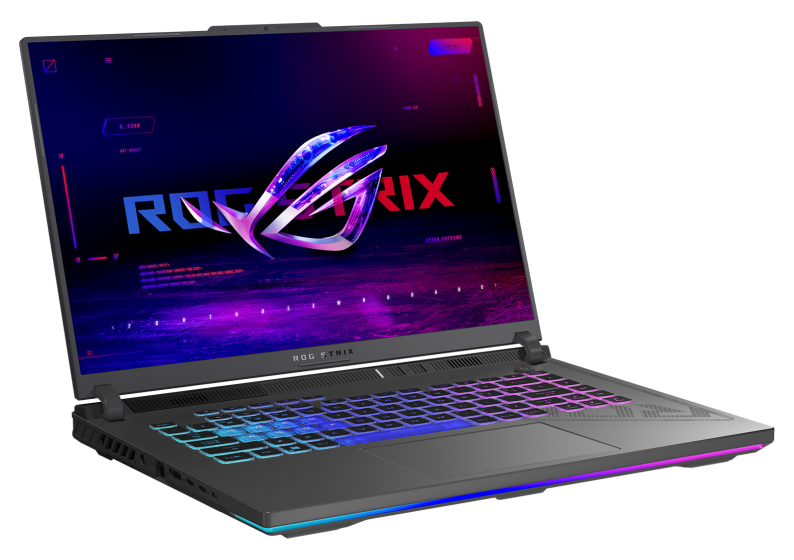 ROG Strix G16 - 16.0 WQXGA 240Hz (Nebula) / I7-13650HX / RTX4060 / DDR5 16GB / 512GB G4  / GRAY / WIN11 HOME / 2Y