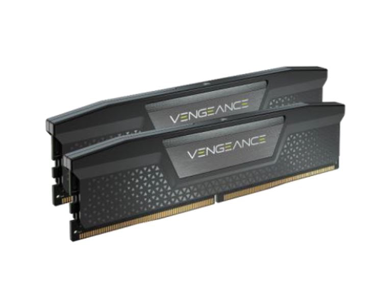 Corsair Vengeance 64GB (2x32GB) DDR5 UDIMM 5200MHz C40 1.25V Desktop Gaming Memory Black