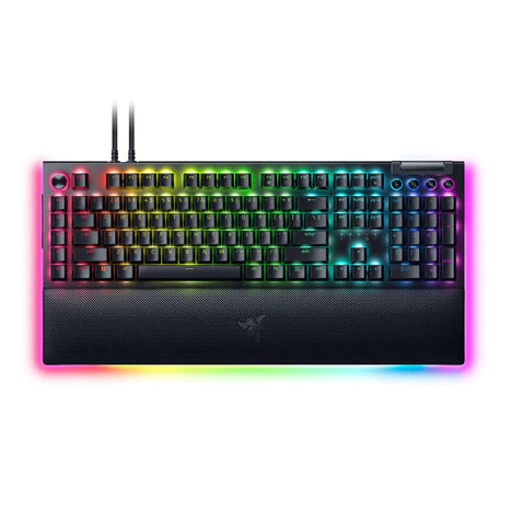 Razer BlackWidow V4 Pro-Mechanical Gaming Keyboard (Yellow Switch)-US Layout